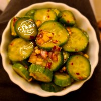 Korean Spicy Cucumber Salad